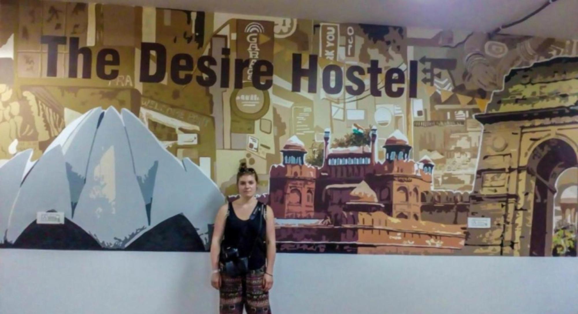 The Desire Hostel New Delhi Bagian luar foto
